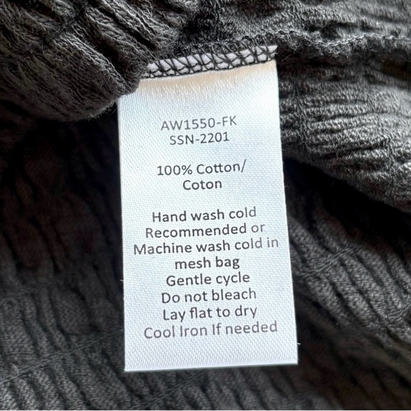 ATM Anthony Thomas Melillo Charcoal Ruched Tee - Picture 8 of 10